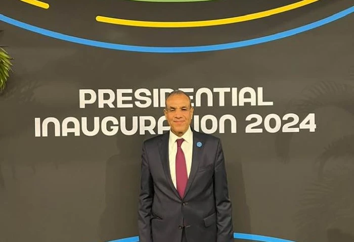 وزير الخارجية يحضر مراسم تنصيب الرئيس الرواندي بول كاجامي (فيديو) حضر الدكتور بدر عبد العاطى وزير الخارجية والهجرة وشئون المصريين بالخارج، اليوم