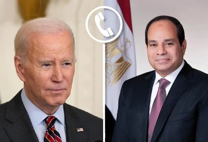 الرئيس السيسي يؤكد على أهمية إنهاء التصعيد ووضع حد لمعاناة قطاع غزة تلقى الرئيس عبد الفتاح السيسي، مساء اليوم الجمعة، اتصالا هاتفيا من الرئيس