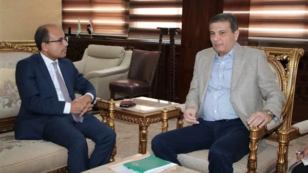 الزراعة: تعزيز التعاون والتبادل التجاري ولزراعي والبيطري مع السودانالتقى علاء فاروق وزير الزراعة واستصلاح الأراضي مع وزير مفوض أحمد يوسف قنصل مصر العام الجديد بمدينة بورسودان، قبل 
