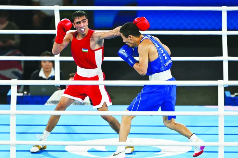 -الملاكم الأوزبكي خالوكوف يفوز بالميدالية الذهبية .. الرياضية، الملاكم الأوزبكي خالوكوف يفوز بالميدالية الذهبية،باريس د.ب.أ توج الملاكم الأوزبكي