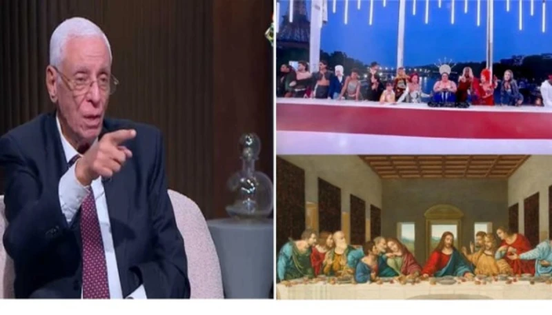 بالفيديو حسام موافي ينفعل على الهواء بسبب إساءة السيد المسيح بأولمبياد باريس ربنا هيجيب حق كل مسيحيبالفيديو حسام موافي ينفعل على الهواء بسبب إساءة