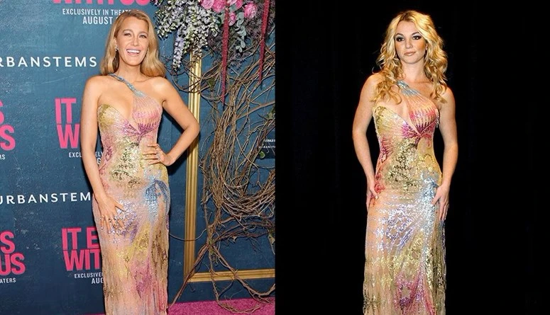 بريتني سبيرز بنسخة محدثة من فستان فيرساتشي الذي أعادت ارتداءه بليك ليفلي (فيديو)بريتني سبيرز بنسخة محدثة من فستان فيرساتشي الذي أعادت ارتداءه بليك ليفلي (فيديو)-----