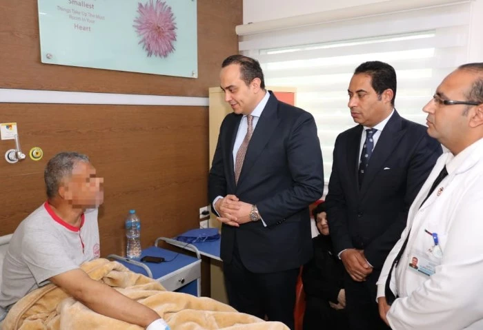 تشغيل 44 منشأة صحية تابعة لهيئة الرعاية في بورسعيد (صور) أجرى الدكتور أحمد السبكي، رئيس الهيئة العامة للرعاية الصحية والمشرف العام على مشروعي التأمين