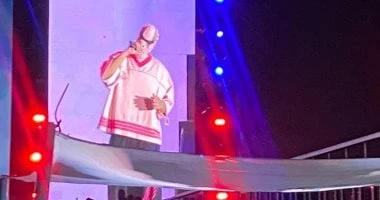 تووليت يرتدى قناعا مختلفا بحفله فى مهرجان العلمين الجديدة تعرف على التالي تووليت يرتدى قناعا مختلفا بحفله فى مهرجان العلمين الجديدة، ارتدى المطرب