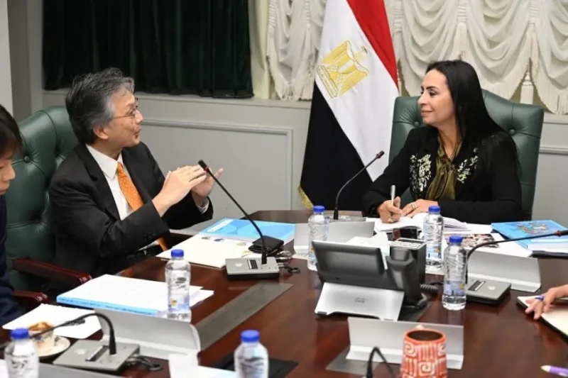وزيرة التضامن الاجتماعي تبحث مع سفير اليابان بالقاهرة سبل التعاون المشتركاستقبلت د. مايا مرسي وزيرة التضامن الاجتماعي السفير الياباني ووفد وكالة