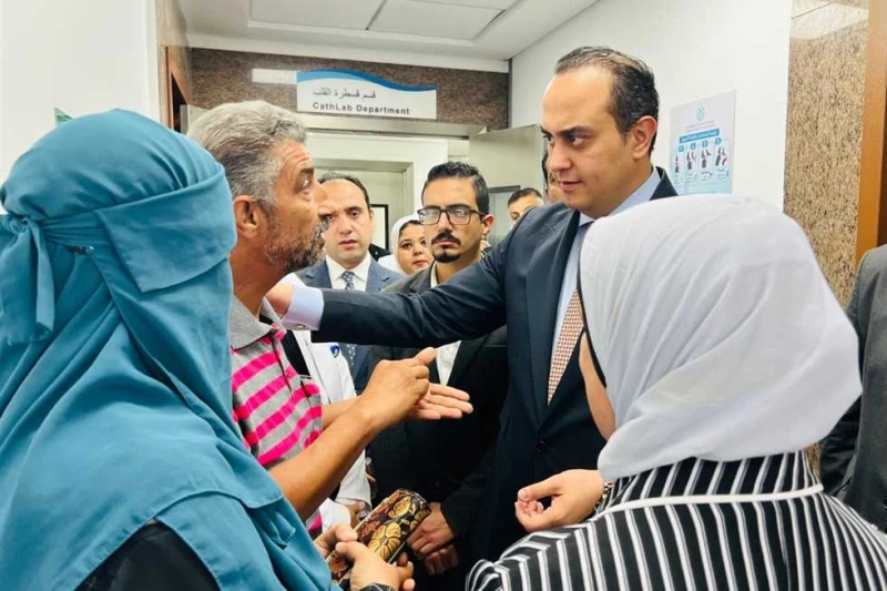 رئيس الرعاية الصحية يتفقد مستشفيي النصر التخصصي والرمد ببورسعيد ويستطلع آراء المواطنين أجرى الدكتور أحمد السبكي، رئيس الهيئة العامة للرعاية الصحية