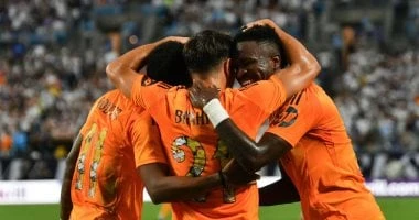 -ريال مدريد يقص شريط الموسم الأوروبي ضد أتالانتا فى ظهور مبابى الأول .. كرة عالمية، ريال مدريد يقص شريط الموسم الأوروبي ضد أتالانتا فى ظهور مبابى