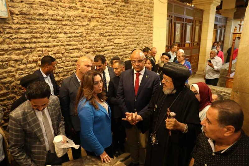وزيرة التنمية المحلية ومحافظ القليوبية يزوران كنيسة السيدة العذراء الأثرية فى مسطرد تفقدت الدكتورة منال عوض وزيرة التنمية المحلية، والمهندس أيمن عطية محافظ القليوبية المنطقة المحيط