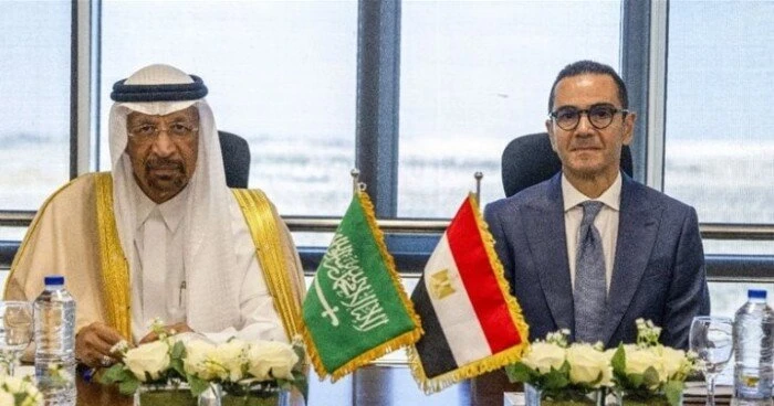 وزير الاستثمار ونظيره السعودي يبحثان سبل تعزيز العلاقات الاقتصادية بين البلدينوزير الاستثمار ونظيره السعودي يبحثان سبل تعزيز الععقد المهندس حسن