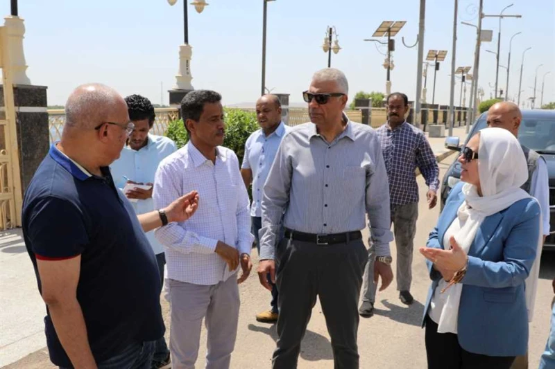 محافظ أسوان يتفقد مشروعات المسار السياحي و الكورنيش وطريق معبد إدفو تفقد اللواء دكتور إسماعيل كمال محافظ أسوان اليوم الاثنين، المسار السياحى وتطوير