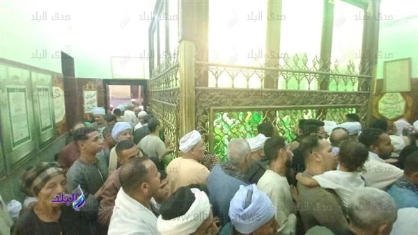 هنا لمع نجم التوني والتهامي.. مولد السلطان الفرغل أكبر أسواق الإنشاد الديني احتفت الطرق الصوفية بأسيوط، بالليلة الختامية لمولد السلطان الفرغل، والذي يعد أكبر أسواق الإنشاد الديني ف