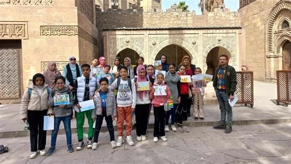 متحف محمد علي بالمنيل يستقبل أطفال أتوبيس الفن الجميلنظم أتوبيس الفن الجميل، جولة ميدانية لمتحف قصر محمد علي بالمنيل، بصحبة أطفال مكتبة مصر الجديدة،