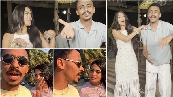 من الكسوف إلى الرقص.. حقيقة إعلان زواج كزبرة من أسماء جلالأثيرت حالة من الجدل أثيرت خلال الساعات الماضية بحول الفنان كزبرة والفنانة أسماء جلال، بعد الفيديو الذي نشره الأول وهو يعلن