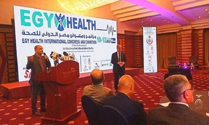 رئيس معرض إيجي هيلث: حريصون على تعزيز مكانة مصر كوجهة رائدة للاستثمارات الطبية مؤتمر ومعرض مصر الدولي للصحةأ ش أأكد رئيس مؤتمر ومعرض مصر الدولي للصحة الدكتور حازم خميس اليوم الثلاث