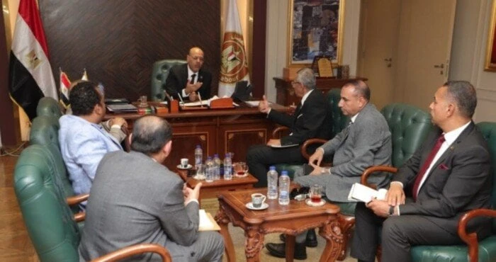 وزير العمل يلتقى وفدا من المجلس الوطني للتدريب لبحث سبل التعاونالتقى محمد جبران وزير العمل، بمكتبه بديوان عام الوزارة، الدكتور صفوت النحاس رئيس مجلس