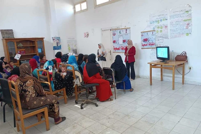 بالمجان كشف طبى على 1594 مواطنا من أهالي الحتاحتة في المنيا أعلن اللواء عماد كدوانى محافظ المنيا، اليوم السبت، عن توقيع الكشف الطبى بالمجان على 1594