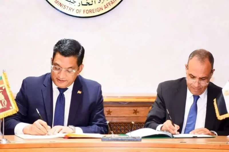 وزير الخارجية يجري مشاورات سياسية مع نظيره السريلانكياستقبل وزير الخارجية والهجرة، السيد د. بدر عبد العاطي، وزير خارجية سريلانكا، السيد علي صبري، في