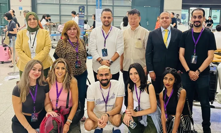 فن: نائب السفير المصري بكوريا الجنوبية يستقبل وفد العرض المسرحي جسم وأسنان وشعر مستعار اقرأ في أفاق عربية نائب السفير المصري بكوريا الجنوبية يستقبل