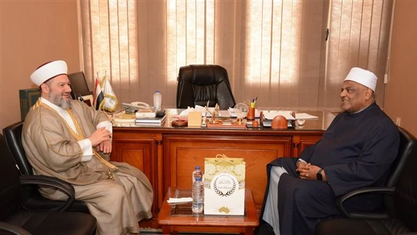 أمين الفتوى بأستراليا فى زيارة ل منظمة خريجى الأزهر لبحث سبل التعاوناستقبل اليوم د. عباس شومان، رئيس المنظمة العالمية لخريجي الأزهر أمين عام هيئة