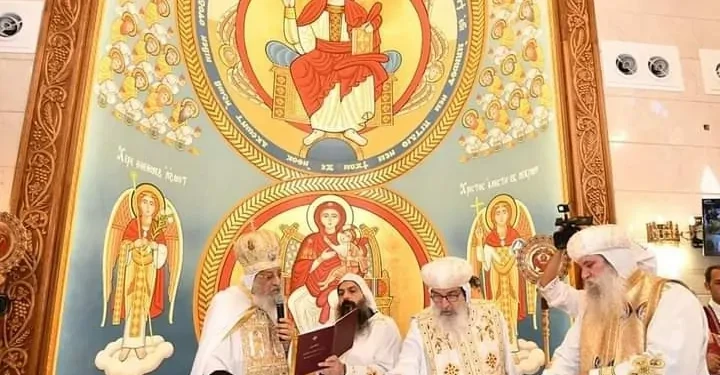 قداسته البابا تواضروس الثاني يدشن كنيسة السيدة العذراء والقديس حبيب جرجسالبابا تواضروس الثاني , قام قداستة يوم أمس الخميس ، بتدشين كنيسه القديسه