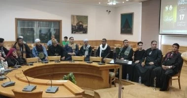 فرقة النيل تفتتح ندوة أغاني النساء الشعبيات بأغنية من التراث تعرف على التالي فرقة النيل تفتتح ندوة أغاني النساء الشعبيات بأغنية من التراث، خصص مهرجان