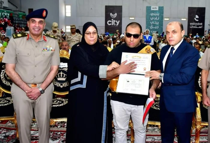 إدارة التجنيد والتعبئة تنظم احتفالية لعدد من ذوى الهمم بالتعاون مع محافظة كفر الشيخ نظمت إدارة التجنيد والتعبئة بالتعاون مع محافظة كفر الشيخ احتفالية