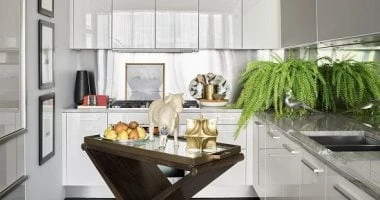 لو بتدوري على الراحة والاسترخاء فى مطبخك.. أفكار عملية لديكور عصري المرأة والمنوعات المرأة والمنوعات، لو بتدوري على الراحة والاسترخاء فى مطبخك أفكار