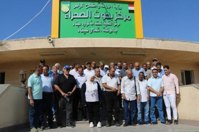 الزراعة: مركز بحوث الصحراء يعزز دوره لتطوير محطات سيناءزار الدكتور محمد عزت، نائب رئيس مركز بحوث الصحراء، محطة بحوث شمال سيناء بمنطقة بالوظة لعقد