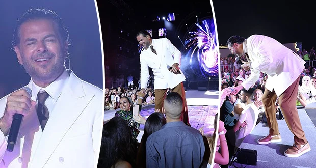 اخبار الفن: راغب علامة يتألق بحفل كامل العدد في الساحل الشمالي.. ورسالة لجمهوره اخبار الفن، راغب علامة يتألق بحفل كامل العدد في الساحل الشمالي ورسالة