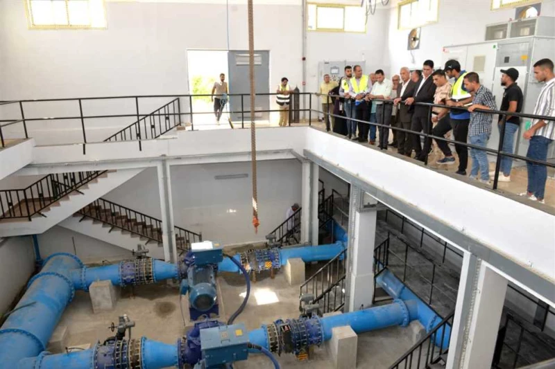 نائب محافظ الدقهلية يتابع التشغيل التجريبي لتوسعات مرفق مياه شربين كلف اللواء طارق مرزوق، محافظ الدقهلية، اليوم الإثنين، نائبه الدكتور أحمد العدل،