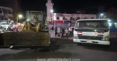 كتبمحمود شتا محافظ الغربية يتابع الحملة المكبرة لرفع الإشغالات بشارع الحكمة وميدان ستوته بطنطا الجندي يشدد على تكثيف الحملات لإزالة الإشغالات للقضاء