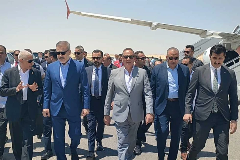 وزير خارجية تركيا يصل شمال سيناء استقبل اللواء دكتور خالد مجاور محافظ شمال سيناء، اليوم الأحد، هاكان فيدان، وزير الخارجية التركي وصالح موتلو شن سفير