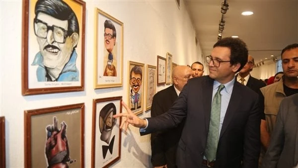 احتفاء بالفنان الراحل سمير غانم .. وزير الثقافة يفتتح فعاليات الملتقى الدولي الثامن للكاريكاتيرافتتح الدكتور أحمد فؤاد هنو وزير الثقافة، فعاليات