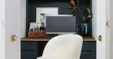 6 أفكار بسيطة لعمل مكتب صغير في المنزل.. اهتم بالألوان المرأة والمنوعات شاهد المقال التالي من صحافة مصر عن 6 أفكار بسيطة لعمل مكتب صغير في المنزل
