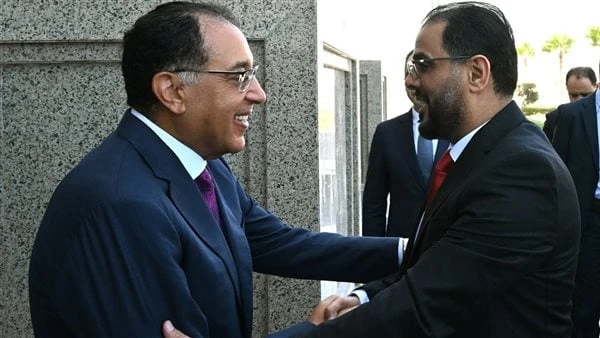 رئيس الوزراء يبحث مع نظيره الليبي تعزيز التعاون والمساهمة في إعادة الإعماراستقبل اليوم الدكتور مصطفى مدبولي، رئيس مجلس الوزراء، الدكتور أسامة حماد،