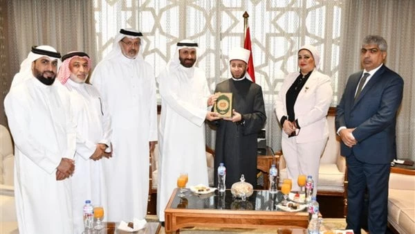وزير الأوقاف يشيد بالعلاقات الأخوية بين الشعبين المصري والبحريني.. صوراستقبل الدكتور أسامة الأزهري وزير الأوقاف، يعقوب يوسف رئيس الاتحاد الحر لنقابات