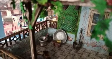 رانا أعادت إحياء بيوت مصر فى الثمانينيات بالمصغرات.. مفيش أحلى من قعدة العصاري المرأة والمنوعات المرأة والمنوعات، رانا أعادت إحياء بيوت مصر فى