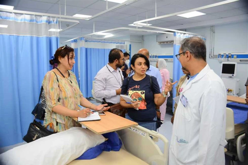 الأجهزة تحتاج صيانة.. الصحة تتفقد مستشفى الحميات والصدر بقنا استكملت وزارة الصحة والسكان، تنفيذ المرحلة الأولى من حملة المرور الميداني على المنشآت