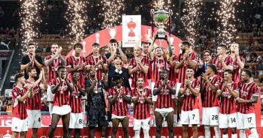 -ميلان يحسم كأس بيرلسكوني الودي بثلاثة أمام مونزا .. كرة عالمية، ميلان يحسم كأس بيرلسكوني الودي بثلاثة أمام مونزا،حسم نادي ميلان مباراة كأس بيرلسكوني