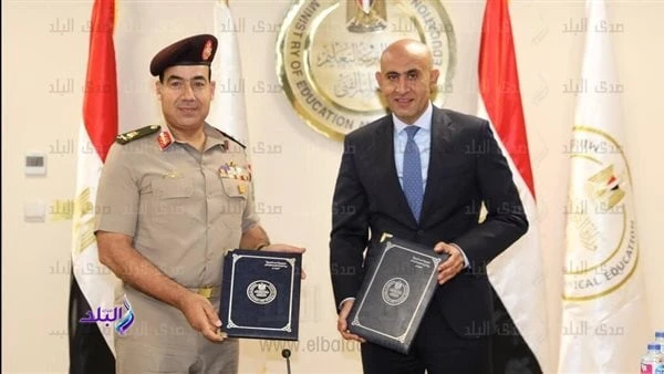 تطبيق التأسيس العسكري لعدد 100 مدرسة فنية بدءا من العام الدراسي القادموقعت وزارة التربية والتعليم والتعليم الفني ، بروتوكولا جديدا بهدف تطبيق التأسيس