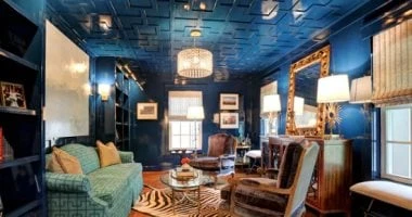 جددى بيتك وخليه على الموضة.. 6 أفكار لتصميم السقف منها الخشب موضة ديكور 2024 المرأة والمنوعات المرأة والمنوعات، جددى بيتك وخليه على الموضة 6 أفكار