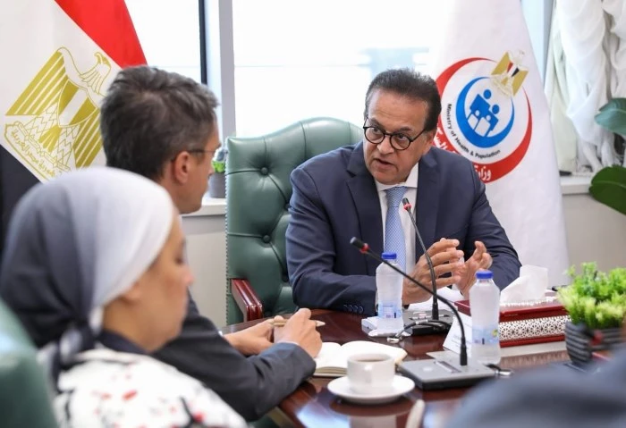 البنك الدولي يعلن التعاون مع مصر في ملفات الطفولة والتعليم والاستراتيجية الوطنية للسكان بحث الدكتور خالد عبدالغفار نائب رئيس مجلس الوزراء وزير الصحة