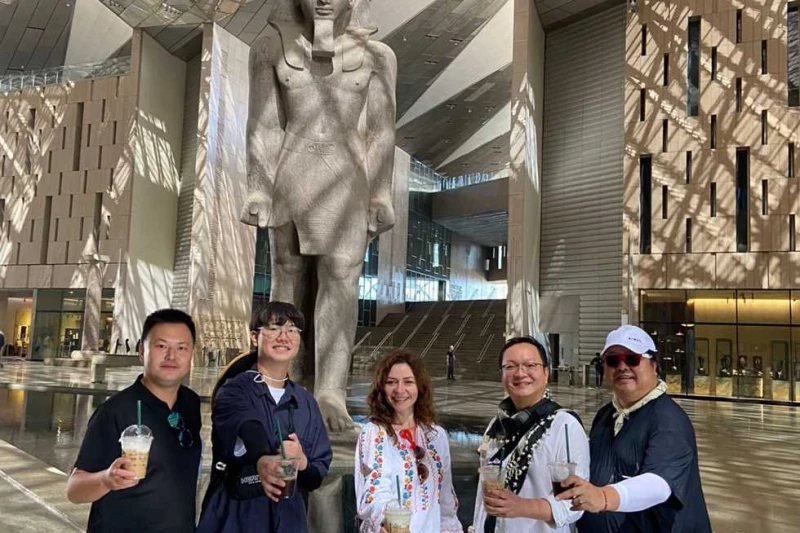 بالكتاكومب وقايتباي.. زيارة تعريفية لوفد كبرى الصحف بالصين وكوريا للمقصد السياحي المصري استضافت وزارة السياحة والآثار ممثلة في الهيئة المصرية العامة