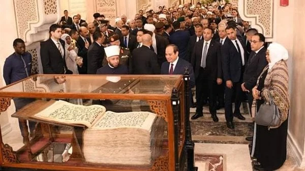 تطبيق مصحف مصر.. وزير الأوقاف: دولتنا تتشرف بخدمة القرآن الكريم على مر الزمانأكد الدكتور أسامة الأزهري، وزير الأوقاف، أن الرئيس عبد الفتاح السيسي،