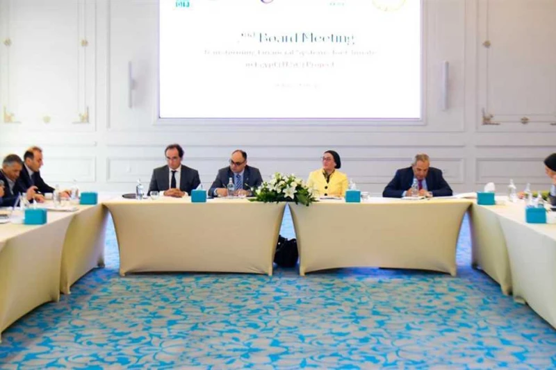 وزيرة البيئة تترأس الاجتماع الثاني للجنة تسيير مشروع تحويل الأنظمة المالية المتعلقة بالمناخ في مصر ترأست الدكتورة ياسمين فؤاد وزيرة البيئة الاجتماع الثاني للجنة تسيير مشروع تحويل ا