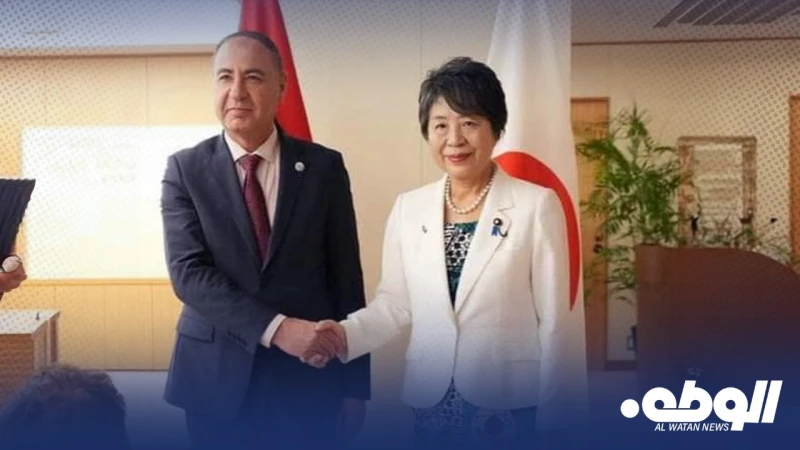 وزارة الخارجية منتهية الولاية تبحث العلاقات المشتركة مع خارجية اليابان _اخر الاخبار شاهد المقال التالي من صحافة ليبيا عن وزارة الخارجية منتهية