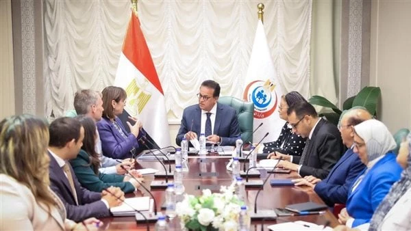 عبدالغفار يناقش مع منسق الأمم المتحدة التعاون المشترك في مجال التنمية البشريةاستقبل الدكتور خالد عبدالغفار نائب رئيس مجلس الوزراء ووزير الصحة