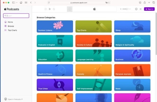 متاحة للجميع عبر الويب.. مفاجأة بشأن خدمة بودكاست أبل منوعات الاسبوع منوعات الاسبوع، متاحة للجميع عبر الويب مفاجأة بشأن خدمة بودكاست أبل،بودكاست أبل أضافت شركة أبل خدمة بودكاست أبل