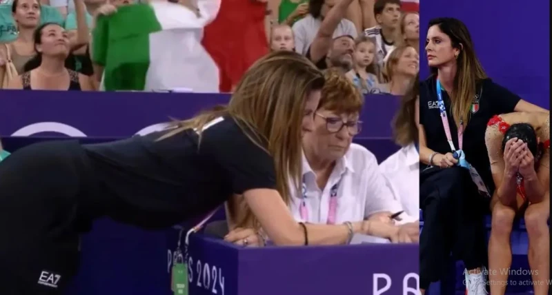 اللي عايز يدرب جمباز يروح للست دي: هتخليه يلعب على الشناكلخطفت كلوديا مانتشينيللي مدربة فريق الجمباز الإيقاعي الإيطالي الأضواء عبر مواقع التواصل بعد