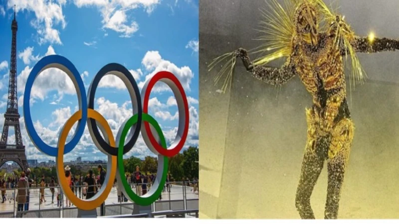 هجوم على حفل ختام أولمبياد باريس 2024 كائن الشر الذهبي يثير الجدل والغضبهجوم على حفل ختام أولمبياد باريس 2024 كائن الشر الذهبي يثير الجدل.. قدمت قناة القاهرة الإخبارية تقريرا حول ا